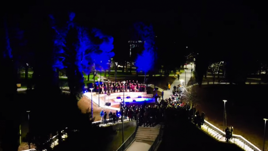 U SUSRET DANU OSLOBOĐENJA PODGORICE Otvoren rekonstruisani Njegošev park u Podgorici