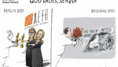 MARINIKA I ĐILAS PREKO SVOJIH NOVINA PORUČUJU: Vučiću. Srbi su genocidni, ceo svet to vidi, samo ti nećeš da priznaš da je tako