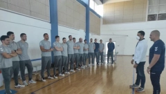 RADNO I NA PRAZNIK! Ministar Udovičić iznenadio naše najbolje rukometaše na treningu! Pred odlazak na Evropsko prvenstvo uputio im snažnu poruku