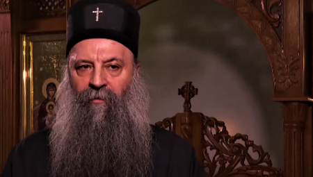 PATRIJARH PORFIRIJE STIŽE U GRAČANICU Uoči Vidovdana će služiti Svetu arhijerejsku Liturgiju
