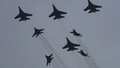 RUSKA BALTIČKA FLOTA Vojna vežba sa borbenim avionima Su-27