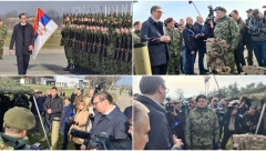 VUČIĆ NA PREZENTACIJI SISTEMA "KORNET" U PANČEVU: "Uvek smo spremni za dijalog, ali bez uslova i naredbi za srpsku stranu!" (VIDEO)