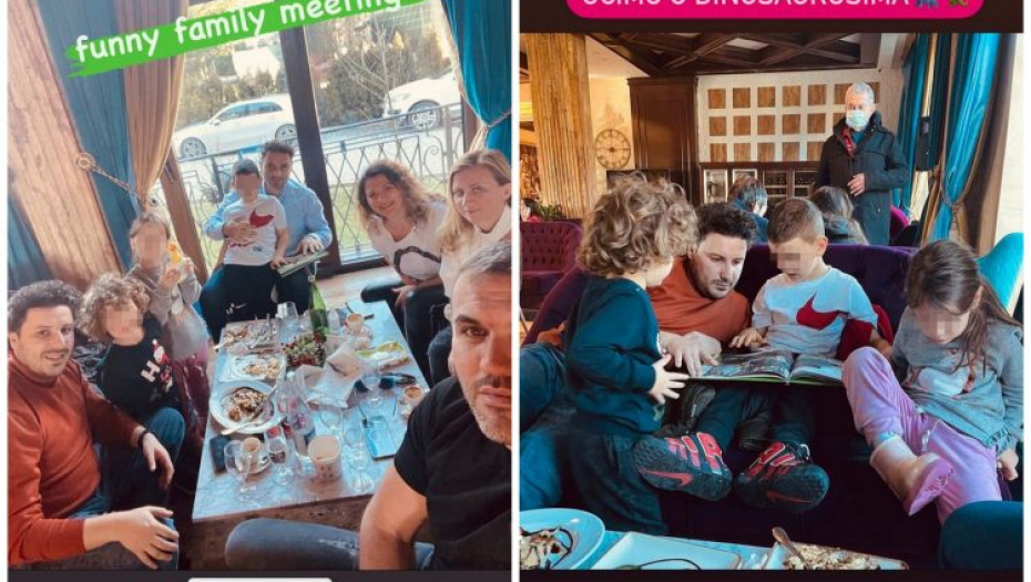 VRLO RELAKSIRANO Dritan sa porodicom uživa na Zlatiboru