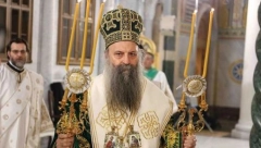 Patrijarh Porfirije osveštao hram apostola Petra i Pavla u Smiljanu (VIDEO)