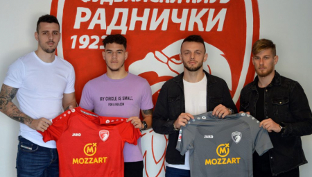 RADNIČKI 1923 SE ZNATNO POJAČAO Četvorica novajlija na “Čika Dači”