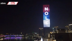 VELIČANSTVENO! Beograd je uz Đokovića: NOLE, TI SI PONOS SRBIJE! (FOTO/VIDEO)