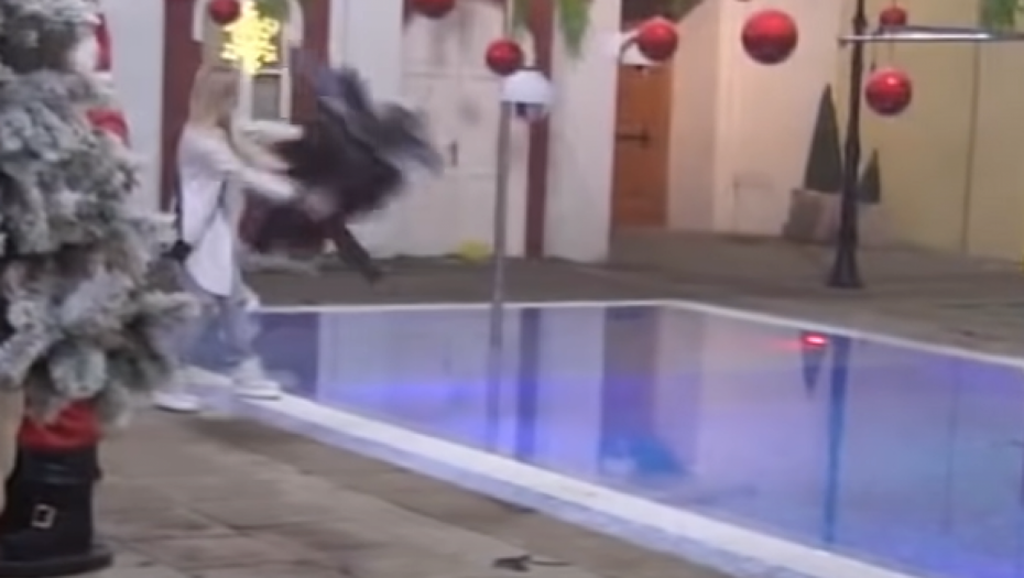 NAPRAVILA PAKAO! Aleks uništala sve stvari Mihiću, pa ih bacila u bazen, on poludeo kao nikad do sad!