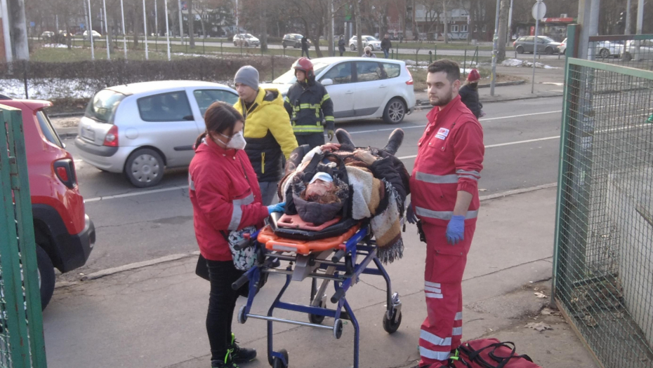 POVREĐENE ČETIRI ŽENE One su zadobile povrede u nesreći na pijaci "Stari Merkator"