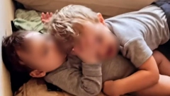 SNIMAK MALOG ŽELJKA I ZORANA SVE RAZNEŽIO! Bojana zabeležila emotivan trenutak braće dok se igraju, a potez malog Ražnatovića sve je oduševio!