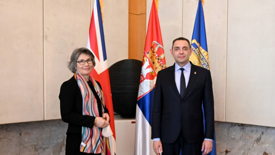 VULIN SE SASTAO SA AMBASADORKOM VELIKE BRITANIJE Razgovor o predstojećoj poseti Londonu