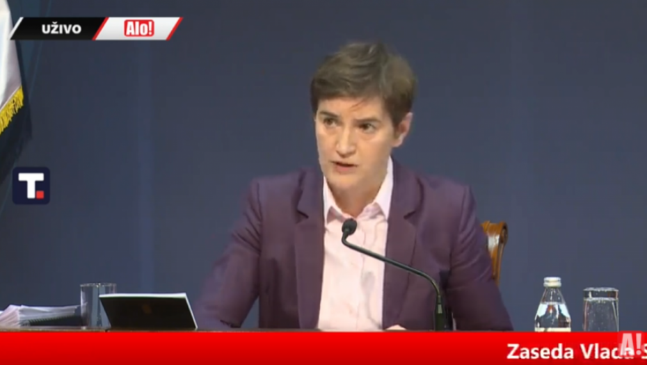 PALE SU MASKE! Premijerka javno otkrila ko finansira proteste u Srbiji
