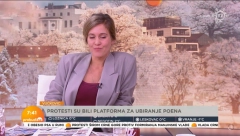 OPOZICIONARKA, GLUMICA I SLIKARKA OGOLILA PROTESTE Milica Vučković: Protesti su bili platforma za ubiranje političkih poena!