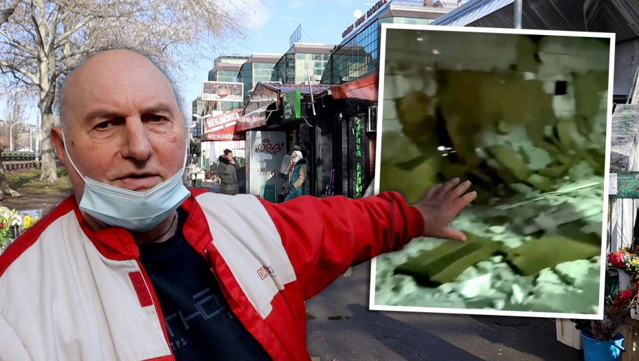 ALO! U "MERKATORU" NAKON NESREĆE "Video sam kako se zid ruši i pada ka meni! Čulo se strahovito!" (VIDEO)
