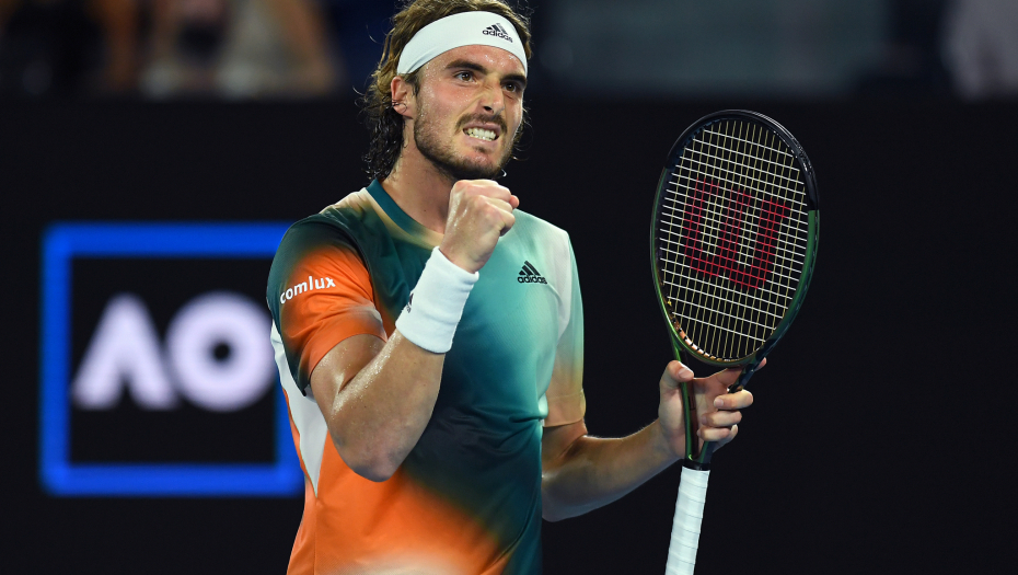 CICIPAS SLAVIO POSLE DRAME! Amerikanac dva puta vodio, Grk uspeo da preokrene i plasira se u četvrtfinale!