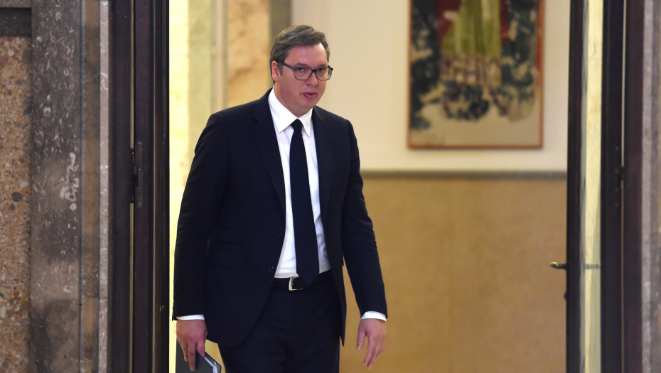 VAŽAN SASTANAK U ZGRADI PREDSEDNIŠTVA Susret Vučića i Micotakisa večeras u Beogradu