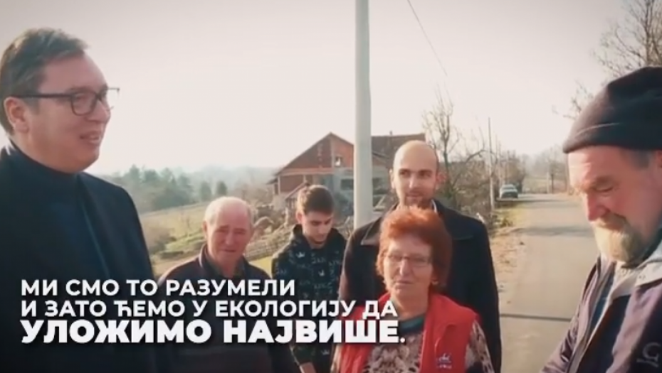 PREDSEDNIK VUČIĆ NAJAVIO Uložićemo u ekologiju više nego ikad!
