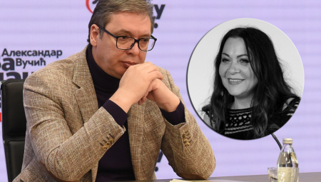 PREDSEDNIK VUČIĆ SE JOŠ JEDNOM OPROSTIO OD KSENIJE: Počivaj u miru, i večno hvala na svemu