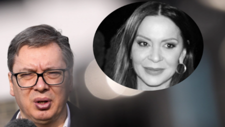 VUČIĆ SE OPROSTIO OD KSENIJE Zagrljaj Milice i Danila bio je tvoj ceo svet, počivaj u miru (FOTO)