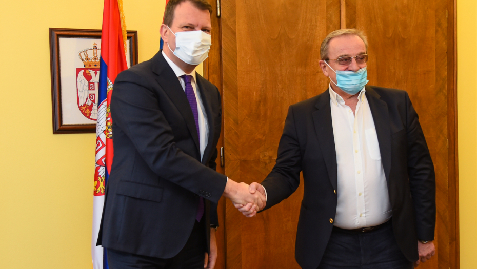 Mirović primio ambasadora Hrvatske Hidajeta Biščevića