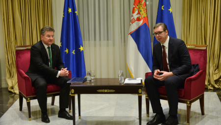 VAŽAN SASTANAK U PREDSEDNIŠTVU Vučić danas sa Lajčakom