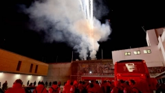 KAKVO LUDILO! Navijači dočekali crveno-bele u Beogradu, Ohi oduševljen! (VIDEO/FOTO)