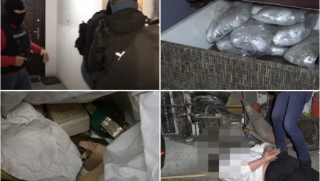 ZAPLENJENA VELIKA KOLIČINA DROGE I ORUŽJA U BEOGRADU Pogledajte policijsku akciju hapšenja dilera (FOTO/VIDEO)