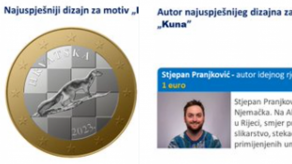 HRVATSKA SE OBRUKALA Mora da raspiše novi konkurs za evrokovanicu posle otkrića skandala