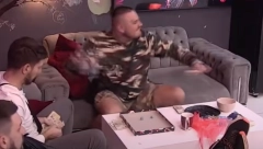 TOTALNI HAOS! Car više ne može da obuzda agresiju, uzeo činiju i krenuo da gađa Dalilu!