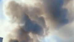 POŽAR U CENTRU BEOGRADA Dim se vije od Brankovog mosta (FOTO)