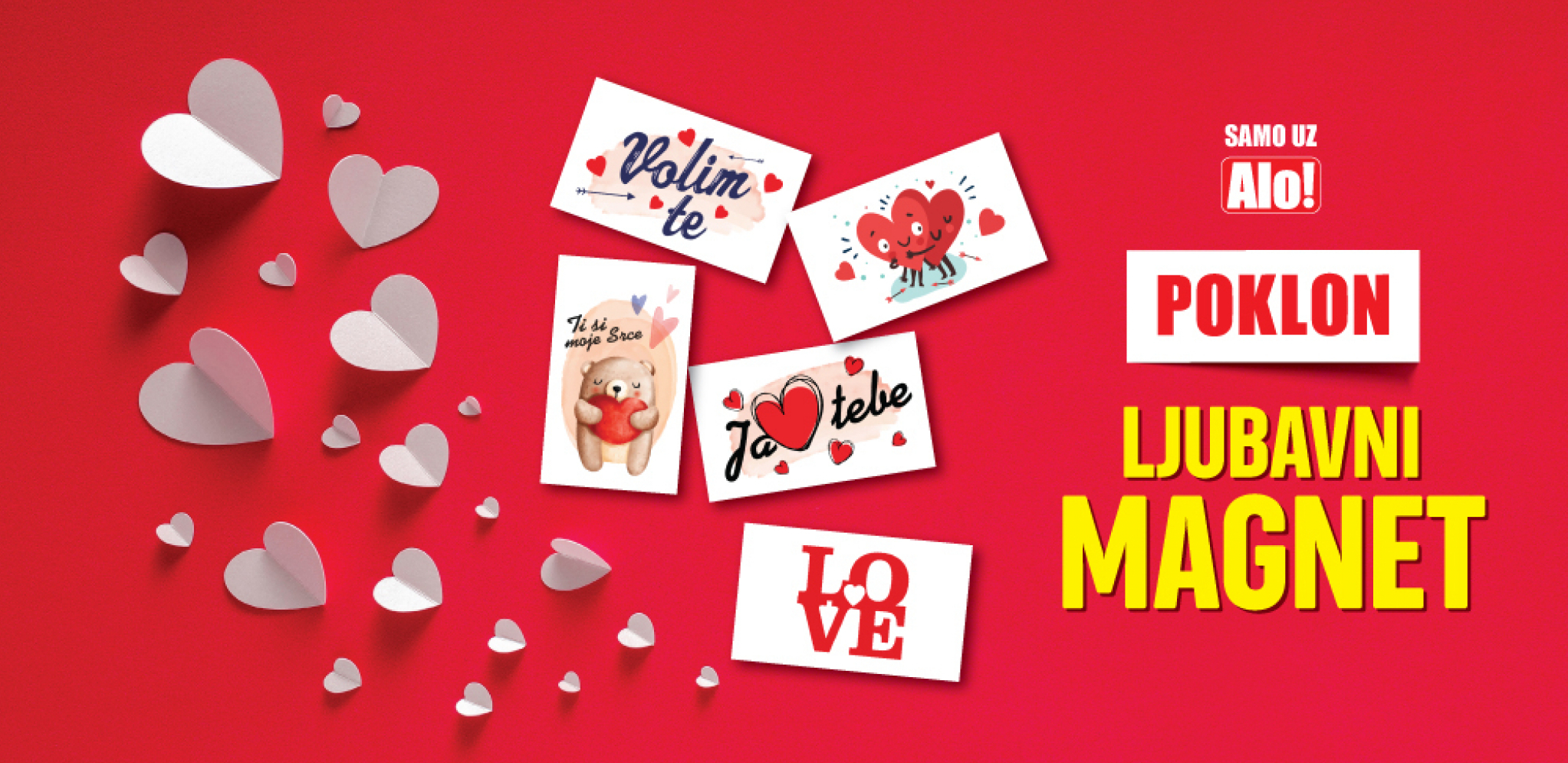 POKLON Alo! vam daruje ljubavni magnet