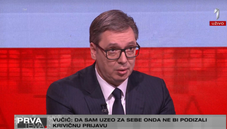 PREDSEDNIK U "PRVOJ TEMI" Mladi ljudi su zaslužili našu podršku, rastu plate i penzije
