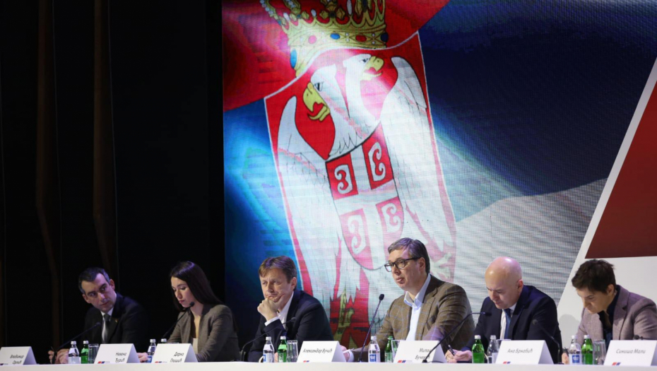 ALEKSANDAR VUČIĆ NOSILAC SVIH LISTA SNS Idemo da ih pobedimo ubedljivije nego ikada