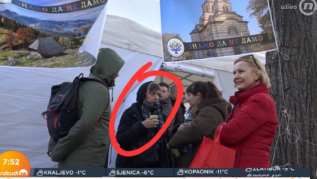 MRAČNA TAJNA LAŽNIH EKOLOŠKIH POKRETA Pogledajte ko je žena u crnom na protestu