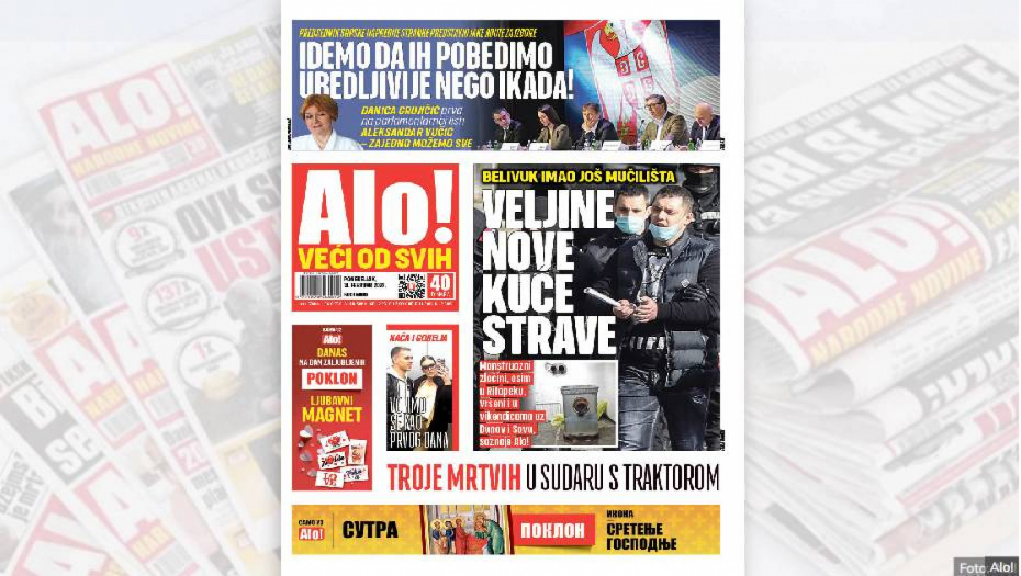 EKSKLUZIVNO ALO! BELIVUK IMAO JOŠ MUČILIŠTA Veljine nove kuće strave