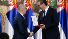 SRETENJSKI ORDEN KOMPANIJI "BORBA" Jorgić: Velika je čast i priznanje za nas kao instituciju dobiti ovo odličje!