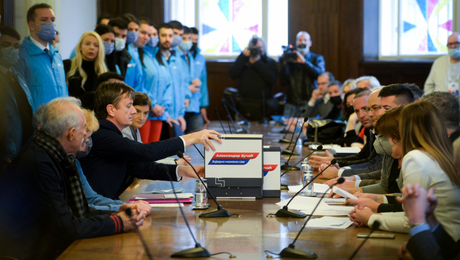 SNS BROJ 1 Proglašena lista "Aleksandar Vučić - zajedno možemo sve"