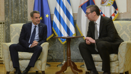 OBRAĆAJU SE VUČIĆ I MICOTAKIS Srpsko-grčki poslovni forum sutra u Palati Srbija