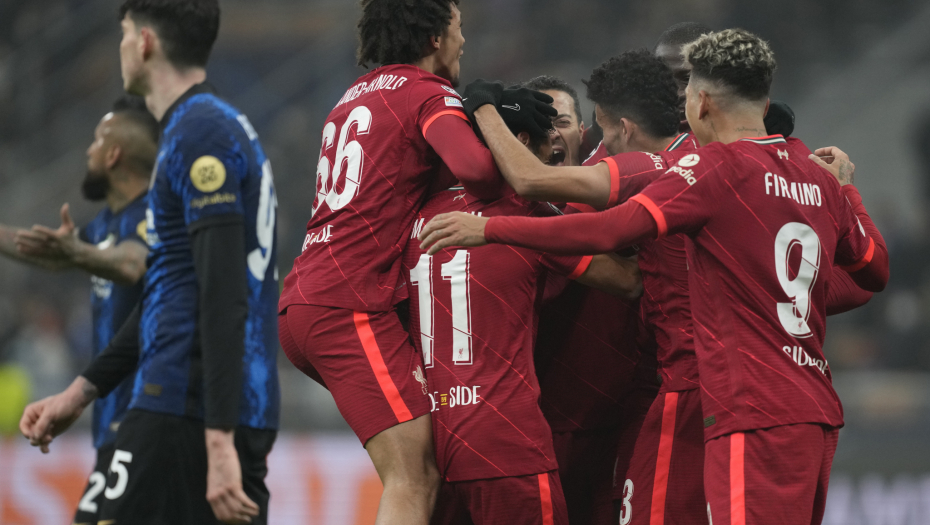 LIVERPUL  KAZNIO INTER! "Redsi" jednom nogom u četvrtfinalu, Bajern u poslednjem momentu izborio remi sa Salcburgom!