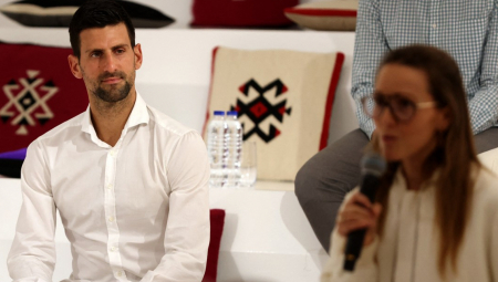 ĐOKOVIĆ ODUŠEVIO SRBE U DUBAIJU! Novak i Jelena "među svojima", svi su ostali bez teksta nakon jednog poteza! (FOTO)