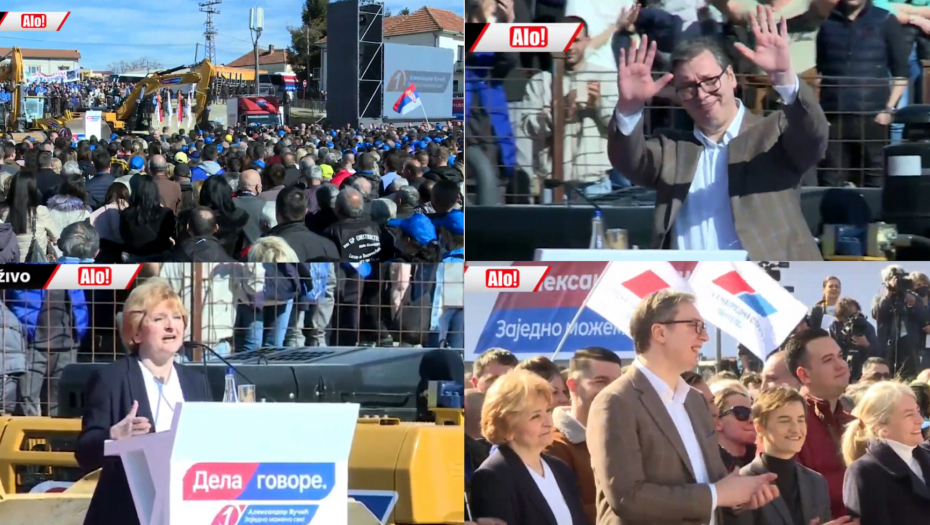 PREDSEDNIK U MEROŠINI! VIŠE OD 20.000 LJUDI NA SKUPU Vučić: Dela niko ne može da ospori! Do konačne pobede! Živela Srbija (FOTO/VIDEO)