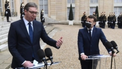 VUČIĆ I MAKRON RAZGOVARAJU U 18 ČASOVA Tema kriza na istoku Evrope
