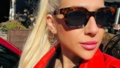 ŽENA MAČKA! Jovana Jeremić mamila uzdahe dubokim dekolteom i pokazala brutalnu liniju u crnoj koži! (FOTO)