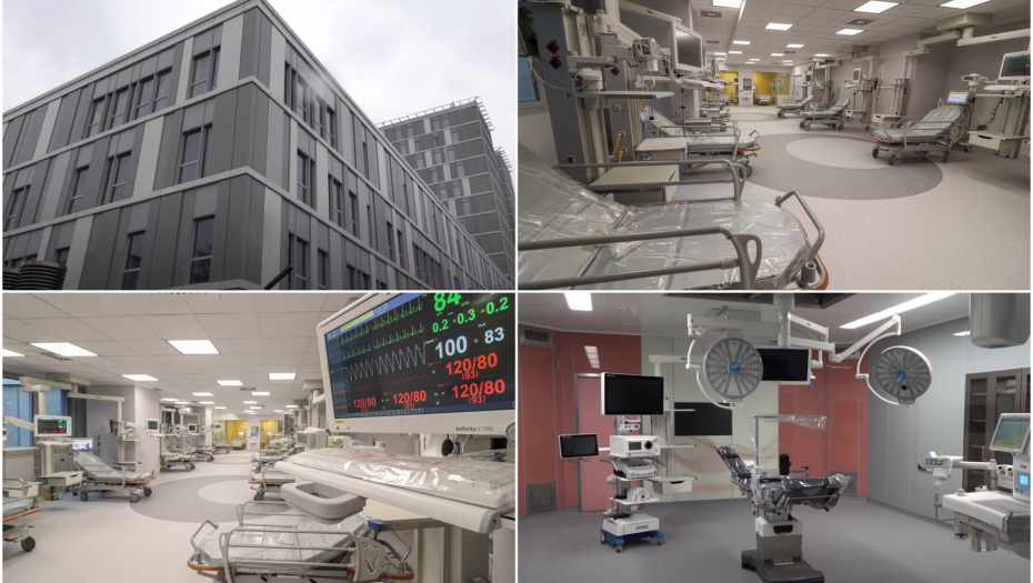 NAJMODERNIJA BOLNICA U OVOM DELU SVETA Klinički centar Srbije primio prve pacijente (FOTO/VIDEO)