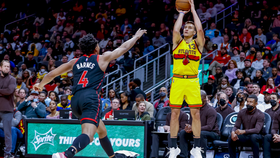 BOGDANOVIH DEVET Atlanta preslišala Indijanu i krupnim koracima hita ka plej-ofu (VIDEO)