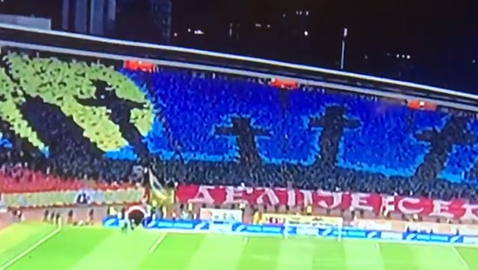 SPEKTAKL NA SEVERNOJ TRIBINI "Delije" napravile koreografiju po uzoru na "Maratonce"! (FOTO)