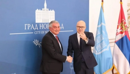 NASTAVAK DOBRE SARADNJE Vučević razgovarao sa ambasadorom Jermenije Hovakimianom (FOTO)