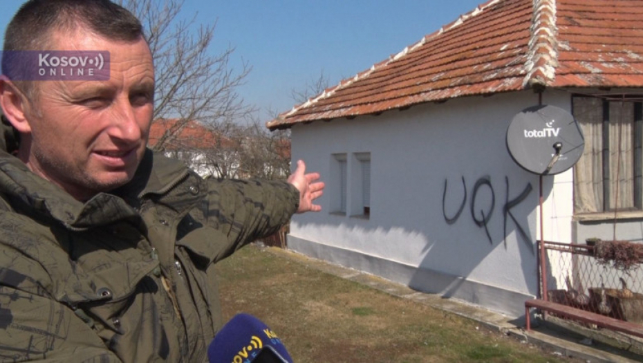 ZLIKOVCI UČK PISALI GRAFITE DECI PORED GLAVE Morača: zloglasna poruka ispisana na metar od prozora sobe gde su spavala