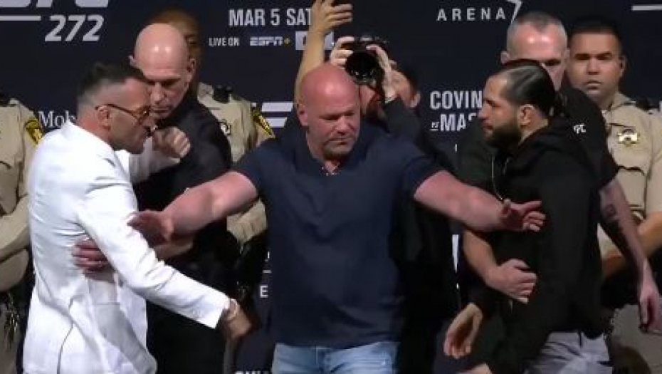 DRAMA IZ OKTAGONA PREŠLA NA ULICU! Nikad žešći sukob, strašna tuča Masvidala i Kolbija u restoranu, leteli zubi! (VIDEO)