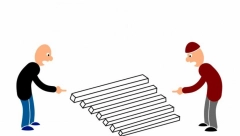 ILUZIJA KOJA ĆE VAS NATERATI DA STAVITE PRST NA ČELO: Koliko letvica se nalazi na ilustraciji?