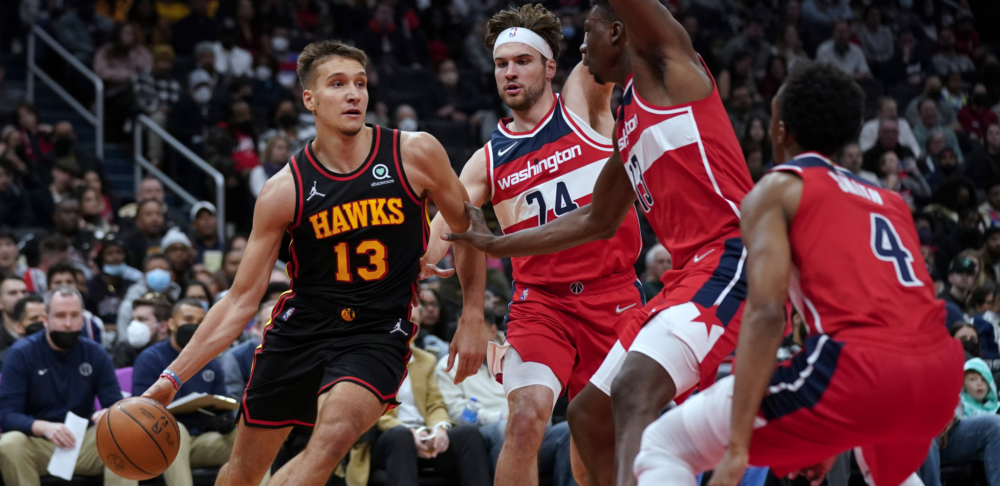 BOGDAN BRŽI OD SIRENE! Bogdanović odličan, Atlanta grabi ka plej-ofu! (VIDEO)